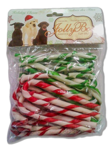 12pk 5in Rawhide Candy Canes